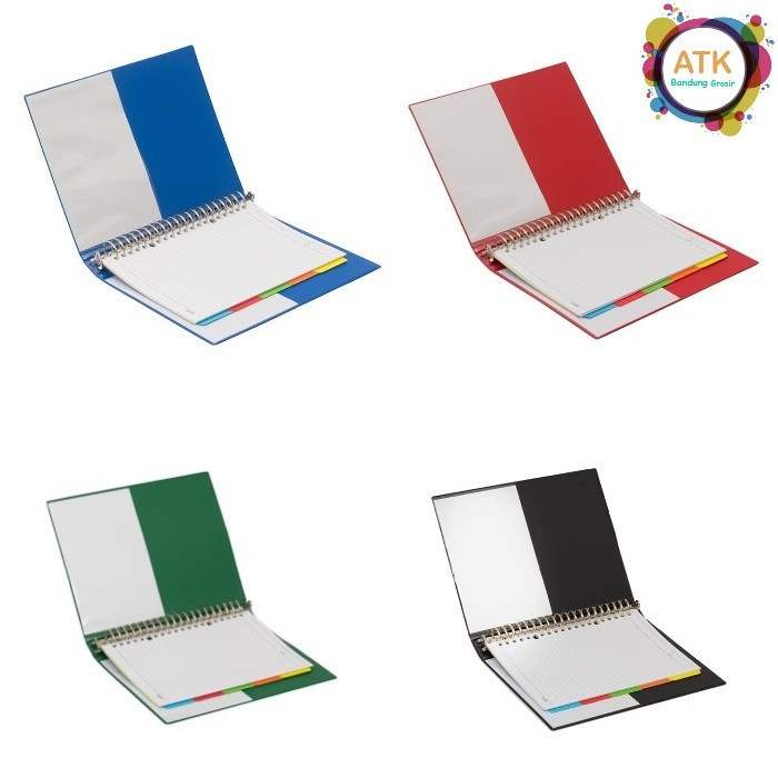 

Bantex Multiring Binder 20 Ring 25mm A5 Semua Warna 1324