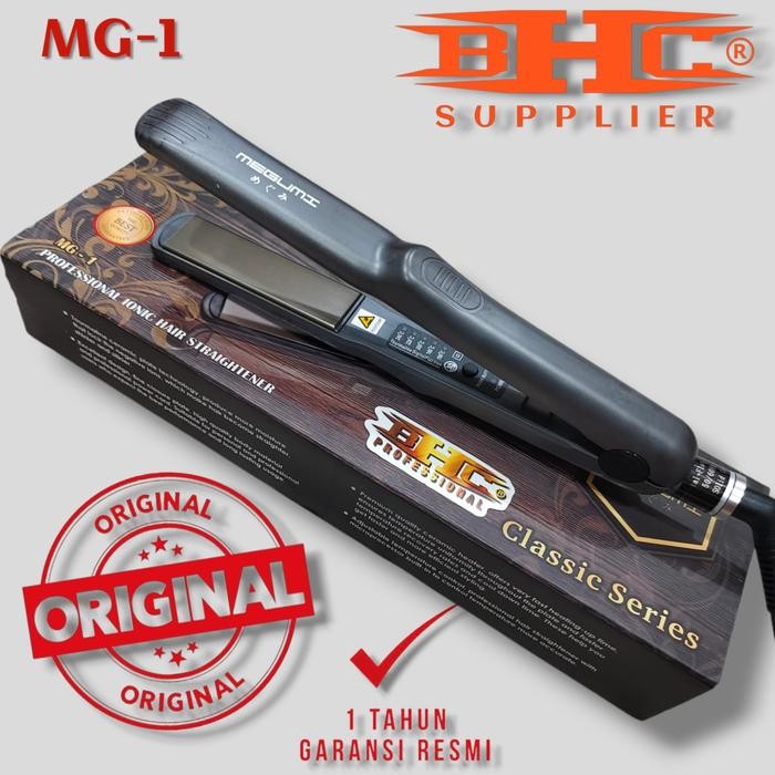 BRUN MEGUMI Catokan Rambut Original Pelurus Rambut Hair Straightener Nano Titanium Nano Keramik Rebo