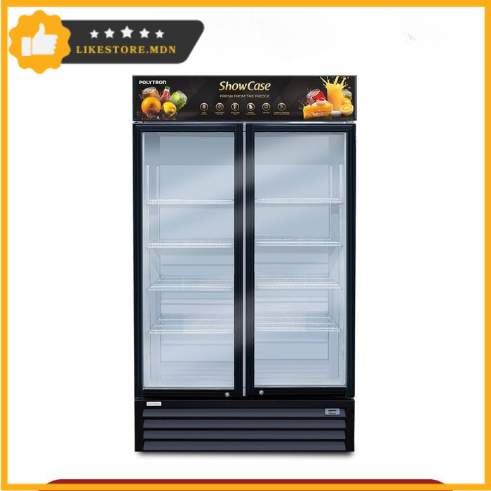 POLYTRON SHOWCASE 2 PINTU SCN-1020