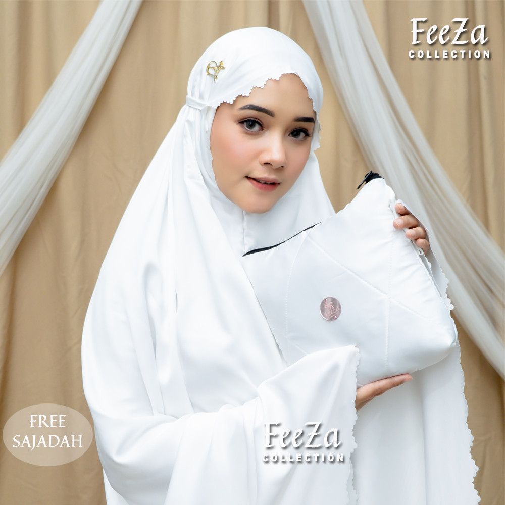 PREMIUM Mukena Dewasa Daily 2in1 Set Sajadah Laser Cut - Mukenah Dewasa Mukena Travel Mukena Traveli