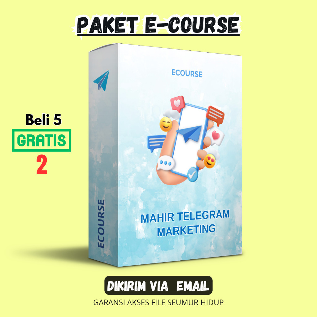 (04) ECOURSE - Mahir Telegram Marketing