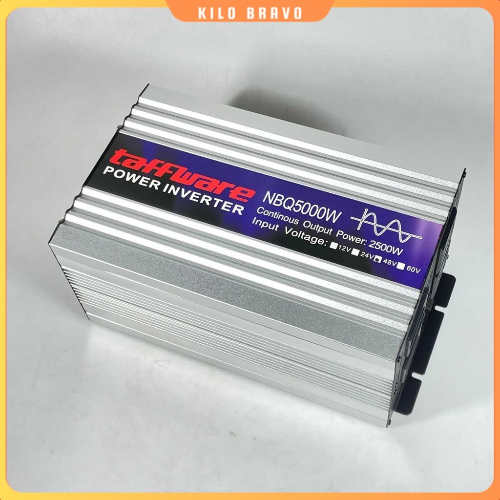 Taffware Power Inverter Mobil Pure Sine Wave DC 48V to AC 220V 5000W - NBQ5000W