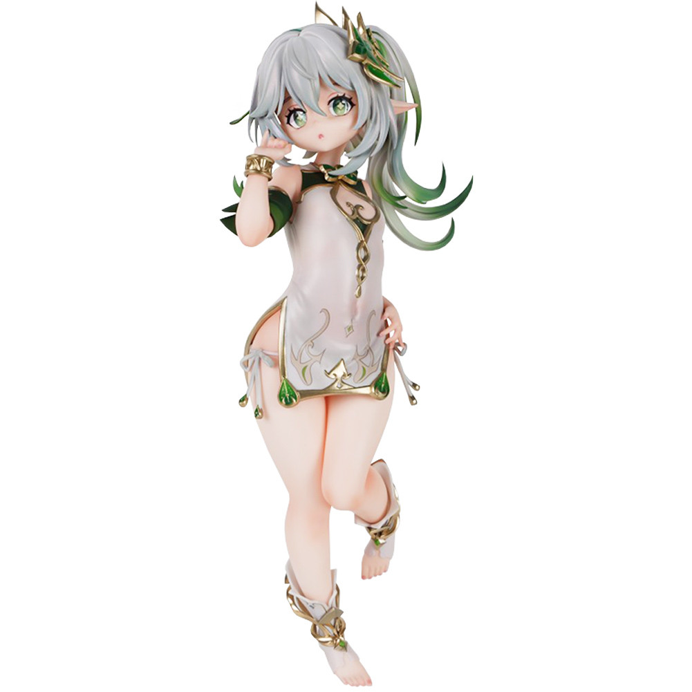 Anime Game peripheral Figure Nahida Action Figure Loli Toy Cute  eongsam girl Statue Computer decora