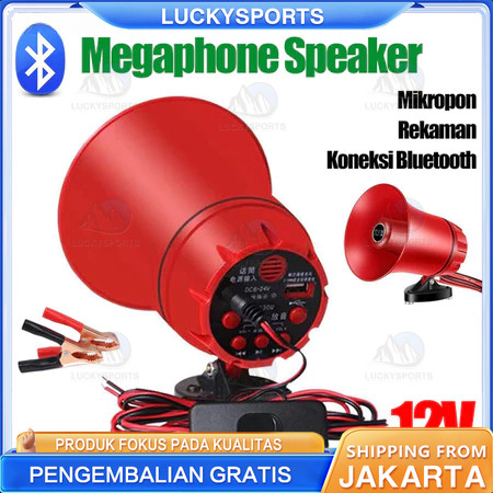 Toa Megaphone Megaphone Speaker Corong Suara Pengeras Suara Bisa Rekam Sirine Bisa Rekam Suara Speak