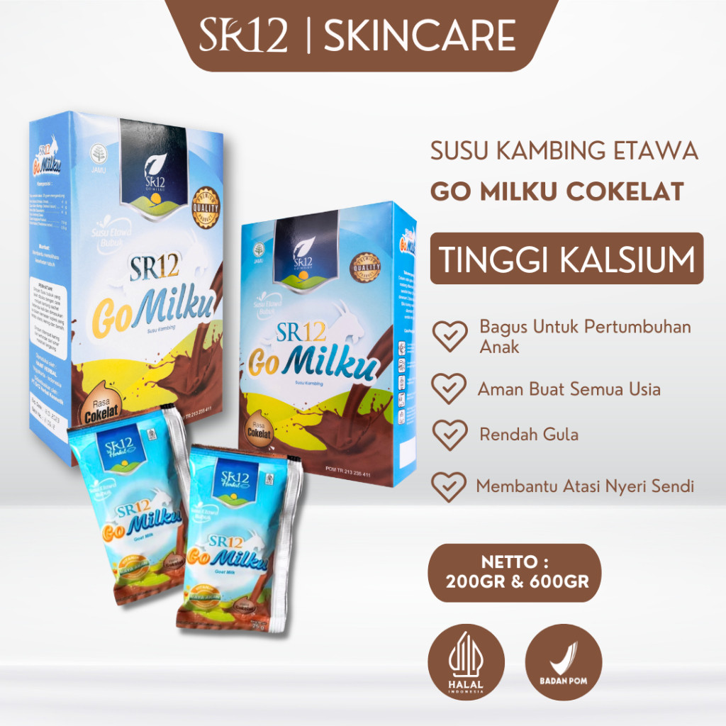 

Go Milku SR12 Susu Kambing Etawa Rasa Coklat – Tinggi Kalsium, Penambah Berat Badan Anak & Daya Tahan Tubuh