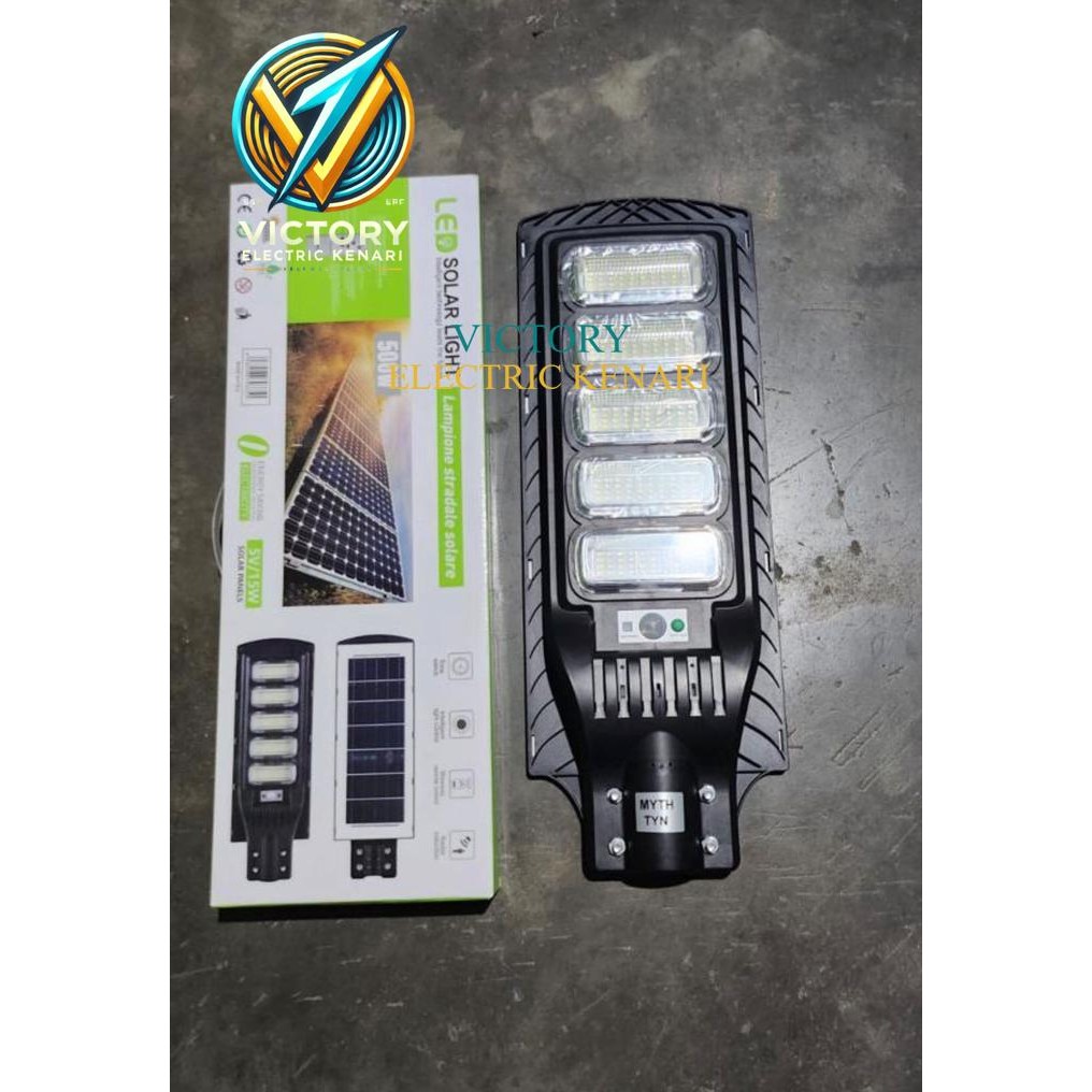 Lampu PJU Tenaga Surya Matahari 500W 500W Lampu Jalan PJU Solar Cell