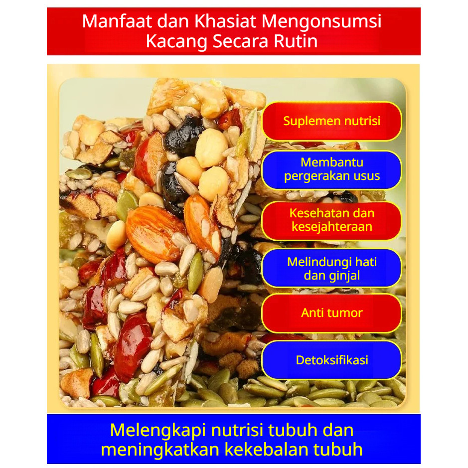 

HALA♥️Mixed Nuts Kue Buatan Tangan Delapan Harta Karun/Kue potong kue tradisional, kacang campur segar, buatan tangan, delapan harta karun, kue potong lezat