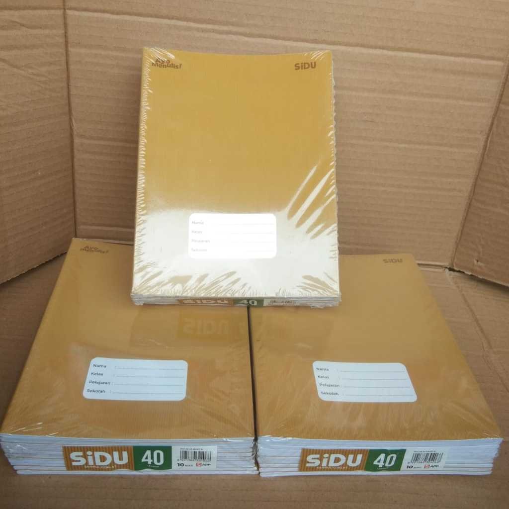 

Buku Tulis[10PCS] Sinar Dunia SIDU 40 Lembar 1 Pack