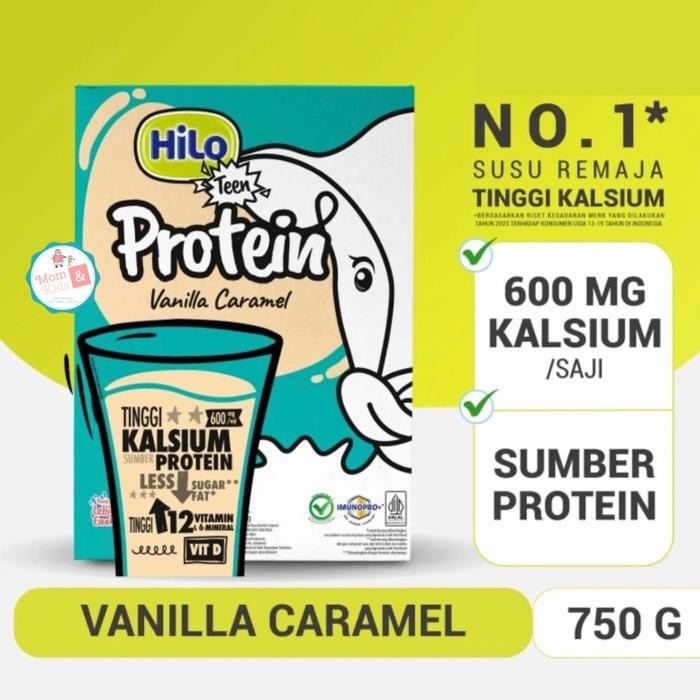 

[Best Seller] Hilo Teen Vanila Caramel & Coklat 750Gr | Hiloteen 750 Gr - Vanila