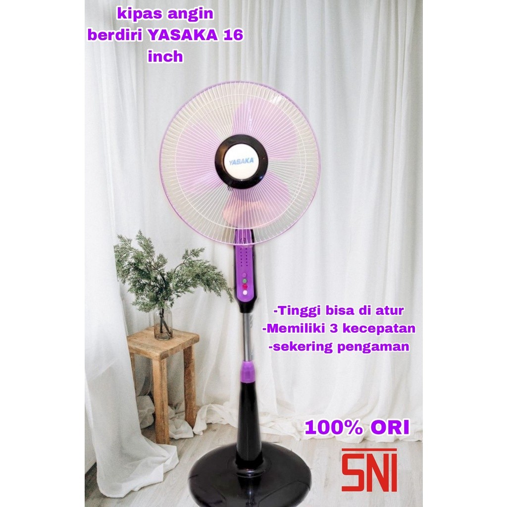 【READY/COD】YASAKA Kipas Angin 18inch Kipas Angin Berdiri, Kipas Angin Duduk, Kipas Angin Dinding Kip