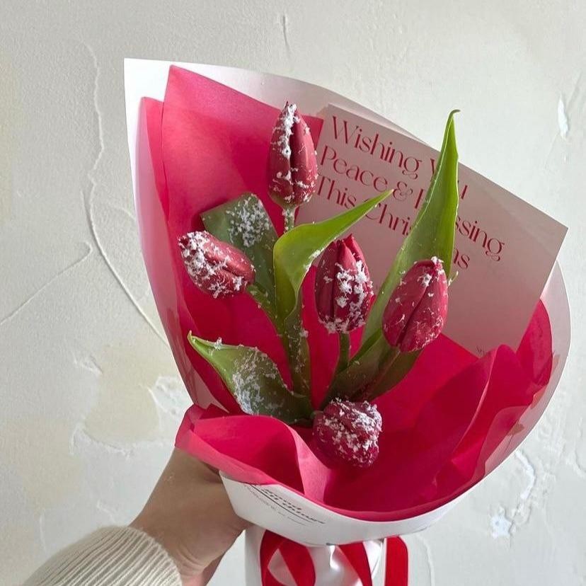 

Kertas Bunga Cellophane Waffle Cotton Paper Grosir Wrapping Paper Kertas Buket Waterproof Premium 50cm x 10Y
