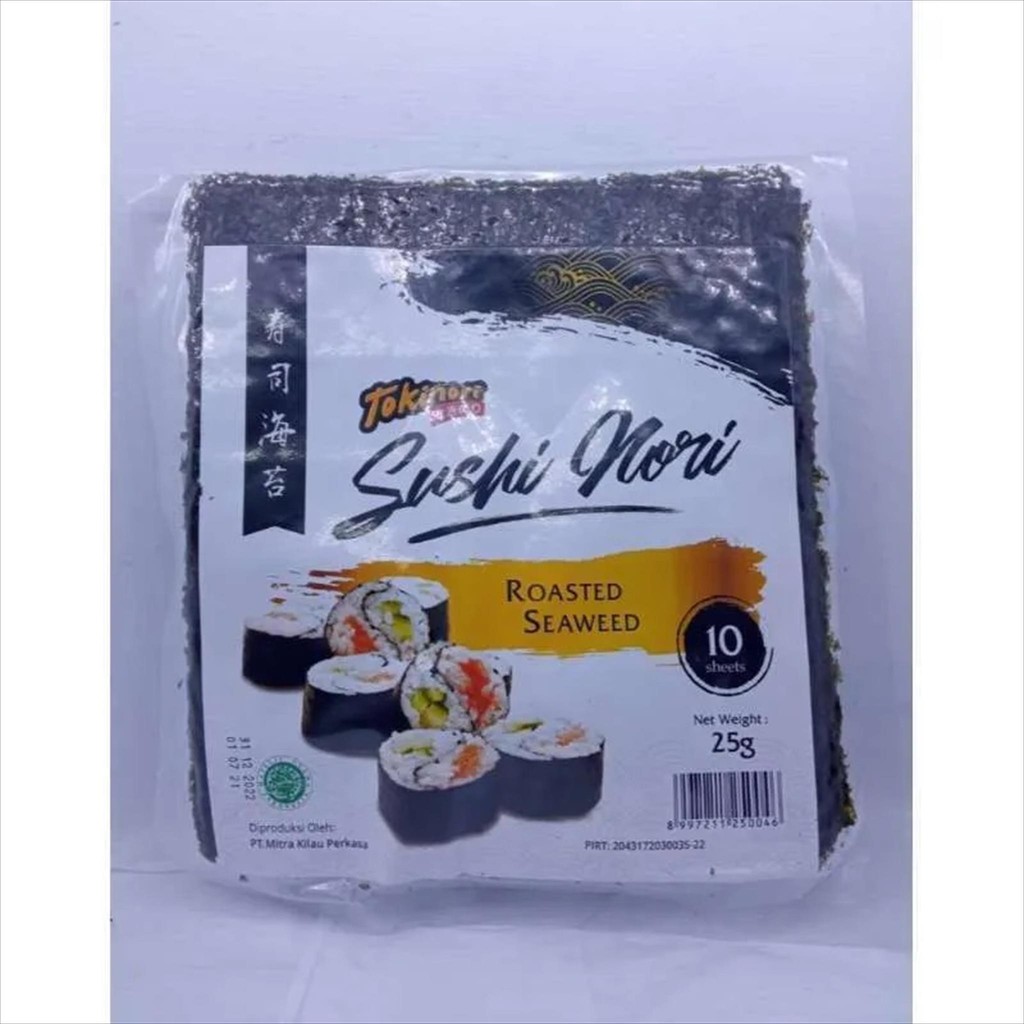 

SUSHI NORI 10 SHEET / LEMBAR - TOKINORI