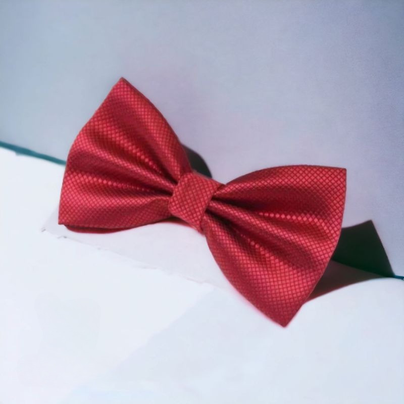 Umma Dasi Kupu Kupu Motif Bintik Merah Maroon Premium Elegance