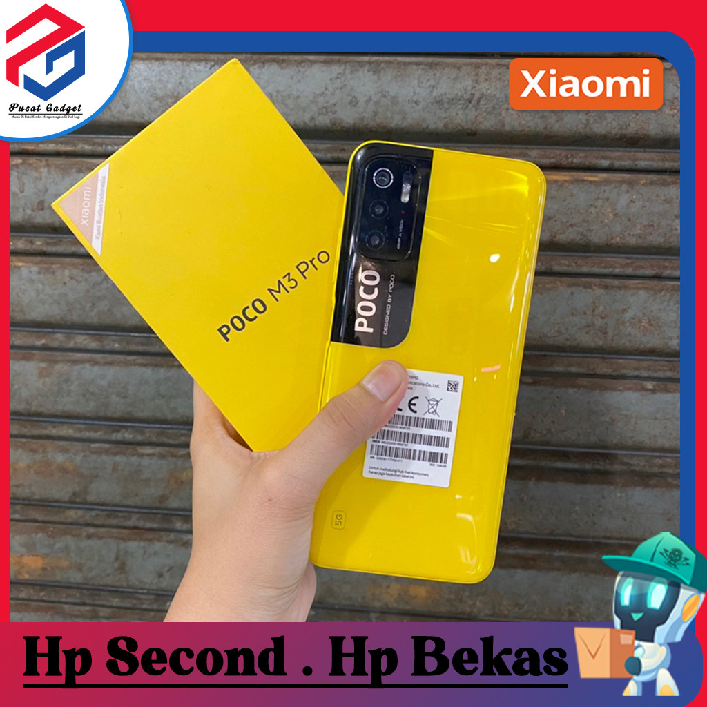 Xiaomi Poco M3 Pro 5G Ram 4/64GB | Ram 6/128GB Second Grade A