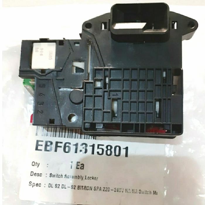 

Door lock - Swict lock - Switch pintu mesin cuci LG type FC1207N5W