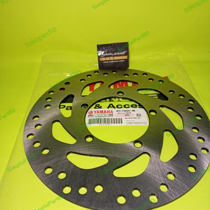 piringan cakram depan vixion old piringan cakram depan vixion new