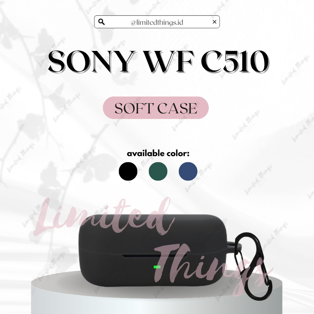 Case Cover Sony WF C510 Casing Silikon Protective