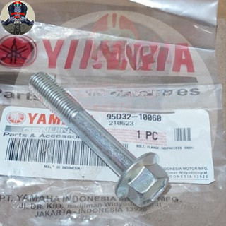 Baut swing arm fork knalpot nmax aerox 155 lexi original 95D32-10060 KI3