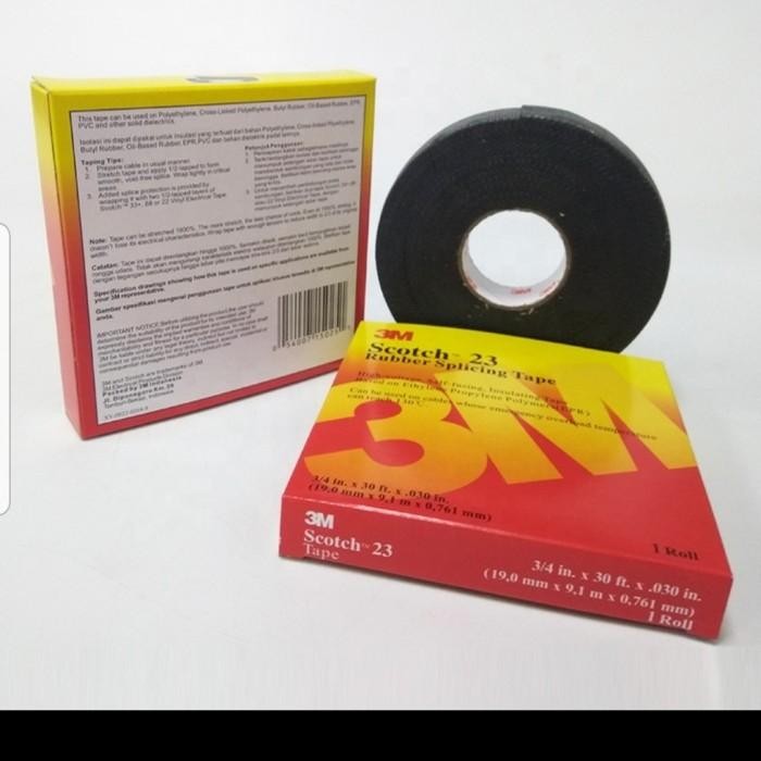 

3M rubber tape isolasi listrik anti air