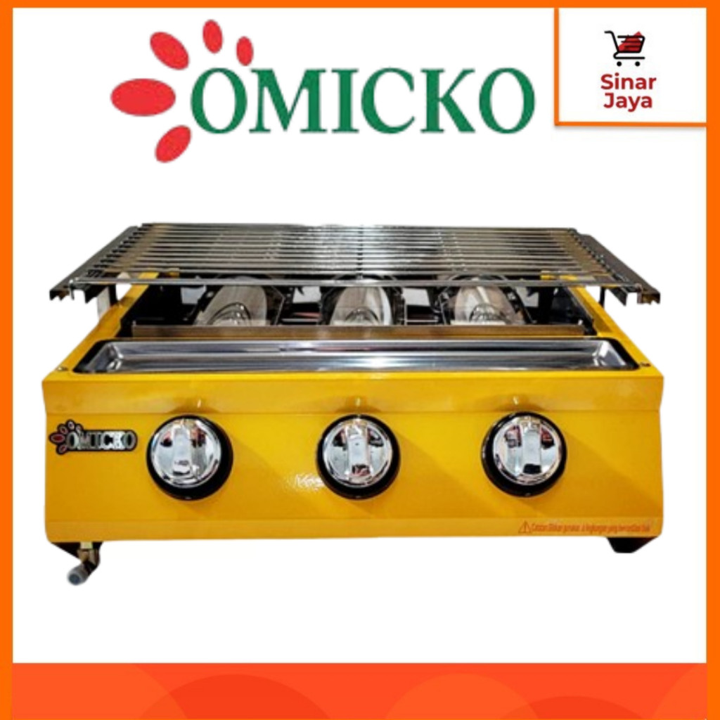 

OMICKO Kompor Sosis Bakar / Kompor Panggang 2, 3, 4 Tungku