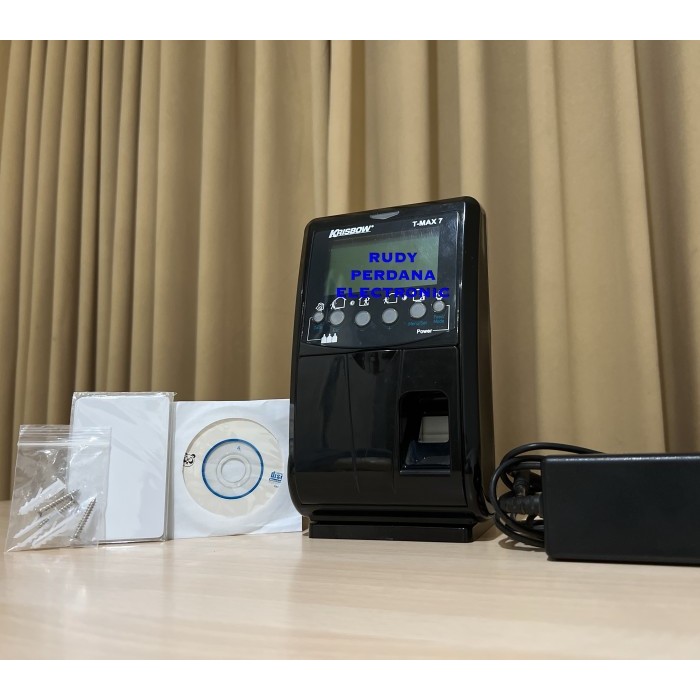 O99 MESIN ABSENSI FINGER PRINT SIDIK JARI THERMAL PRINTER KRISBOW T-MAX 7