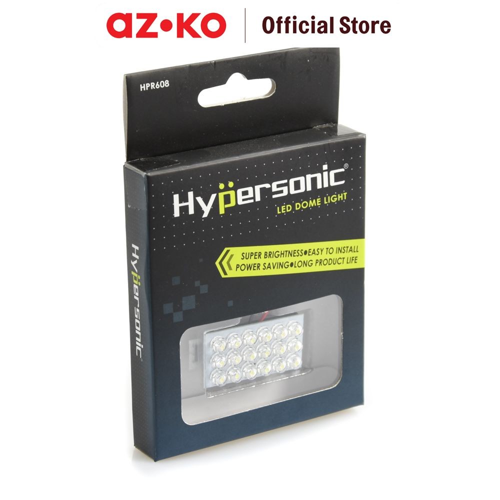 AZKO Hypersonic Lampu Kabin Mobil Dome Light Dome Lamp Lampu Plafon Mobil Lampu Interior Mobil