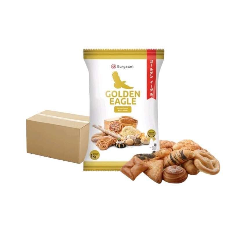

Bungasari Golden Eagle Tepung Terigu 1 Karton (1 kg x 10)