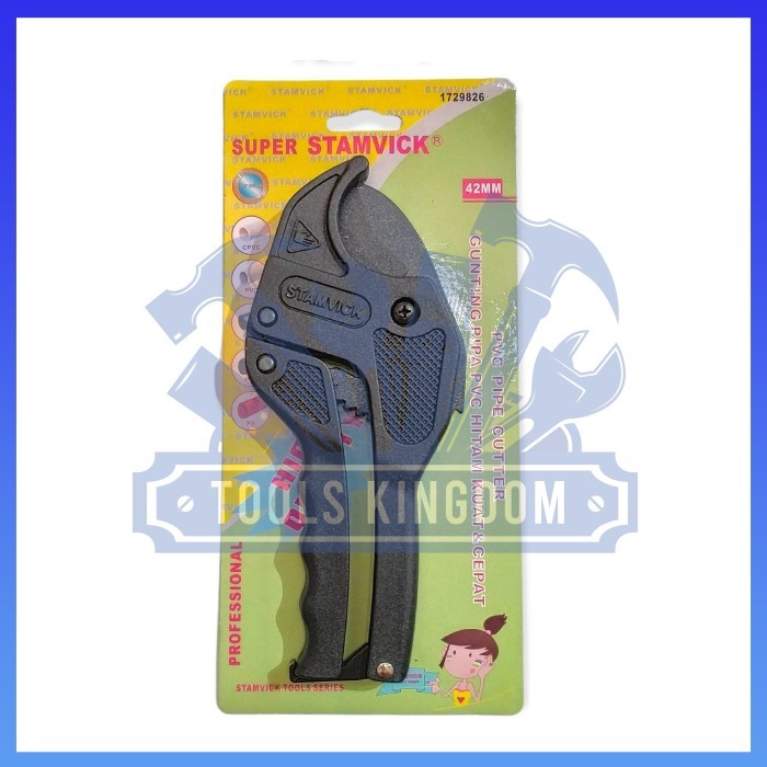 

Gunting Pipa PVC Stamvick / Pemotong Paralon Tang Potong Pipe Cutter