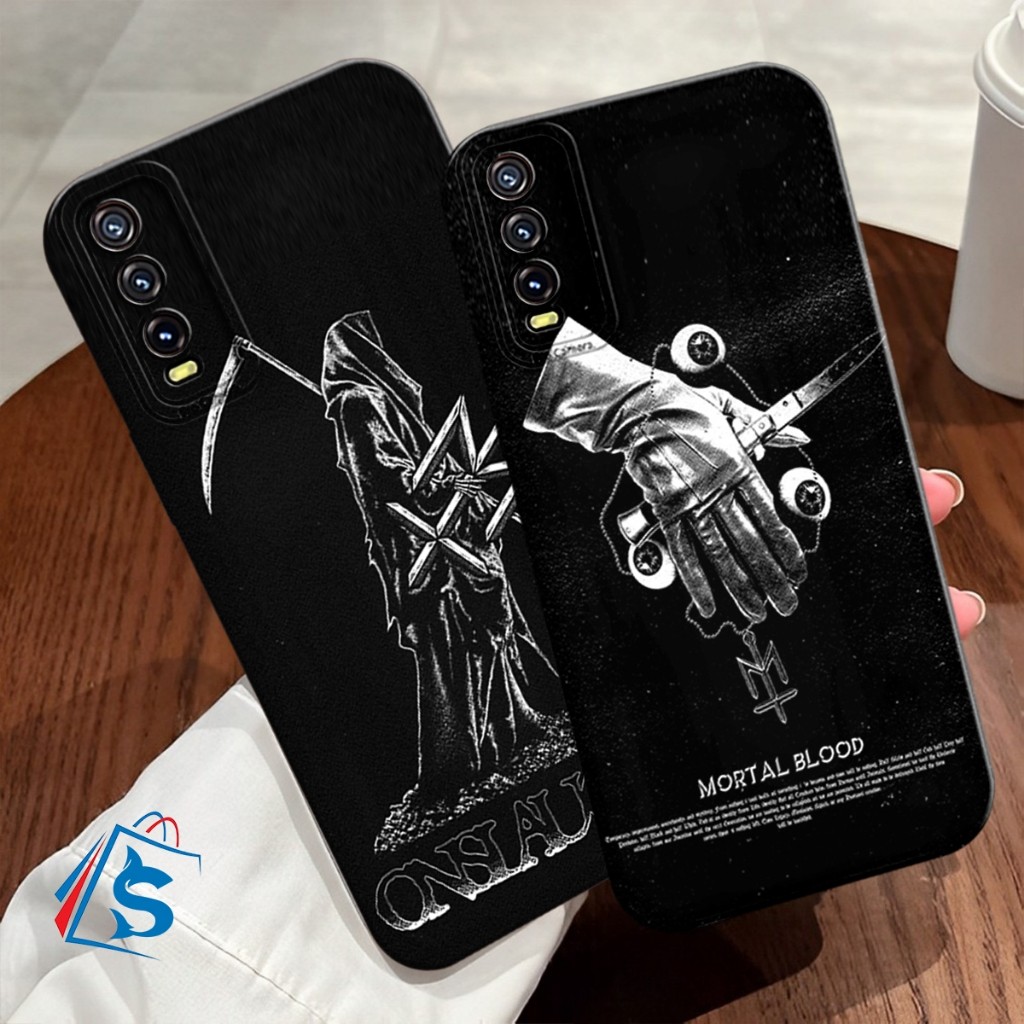 [SHARKCASE] Softcase Vivo Y12s Y20 Y20s Y20i Y20G Y20a Y35 Y22 Y22s Motif Maternal  - Case Keren - C