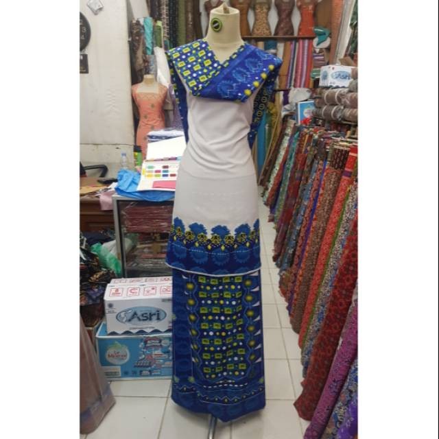 FR54E Kain setelan seragam BKMT Nasional 3 in 1 Sandwash Kualitas Premium