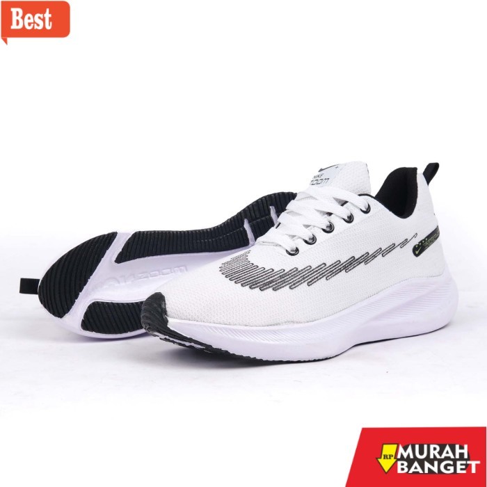 sepatu lari lokal terbaik 2025 SEPATU SPORT PRIA WARNA KUNING SEPATU OLAHRAGA SEPATU LARI RUNNING - 