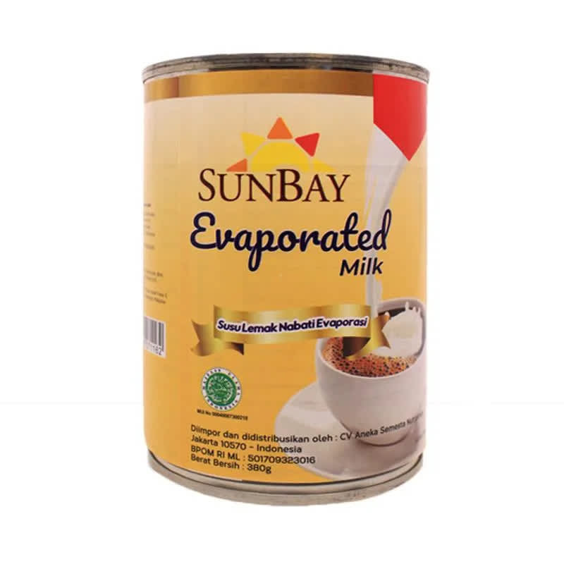 

GRATIS ONGKIR - SUSU EVAPORASI SUNBAY 380GR