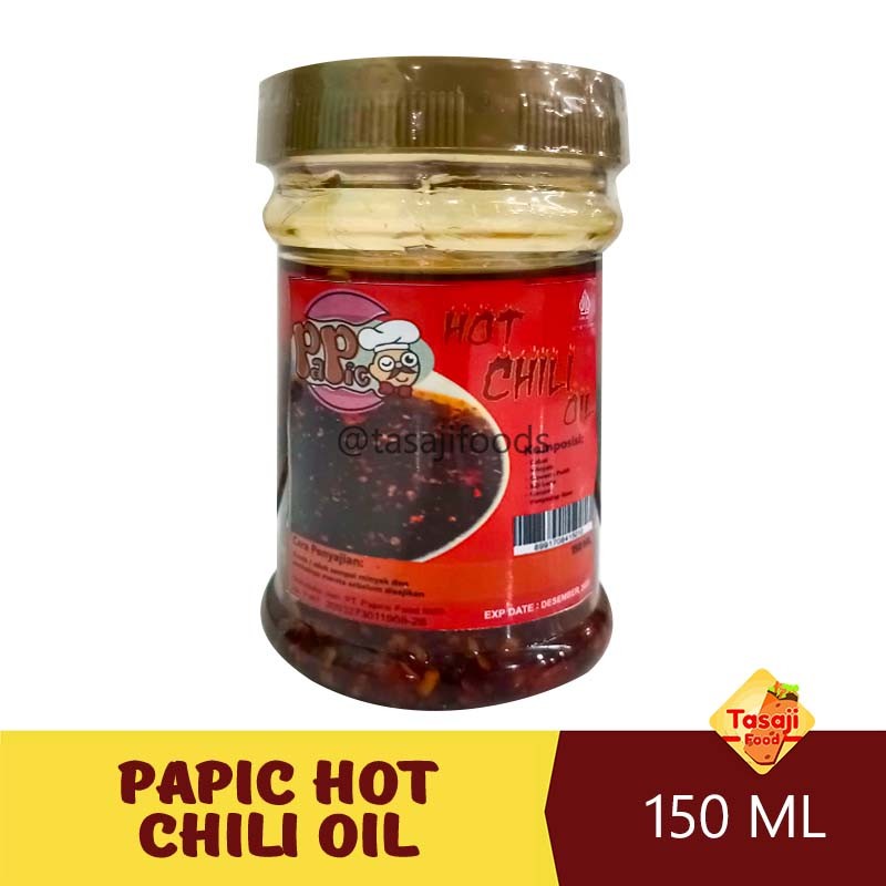 

Papic Hot Chili Oil 150 Gram Bumbu