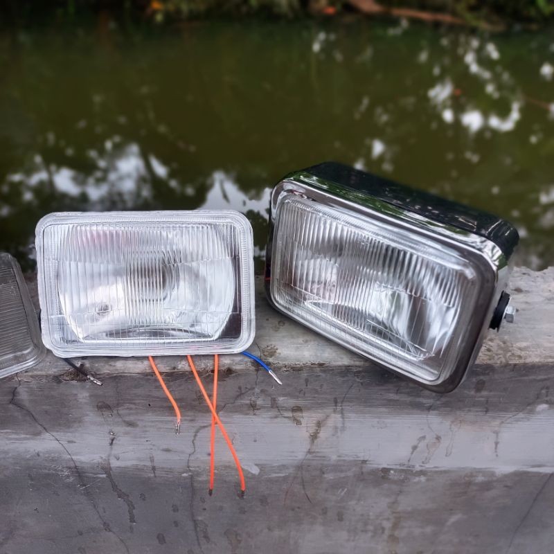 Reflektor Kotak Headlamp Reflektor GLK  RXS RXZ RX king Import detail Original