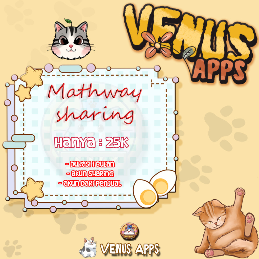 [ VENUS APPS ] mathway 1 bulan