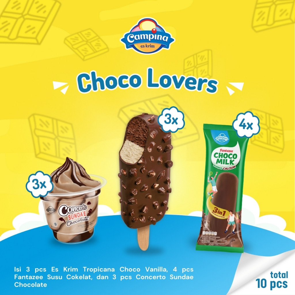 

Campina Choco Lovers - Es Krim