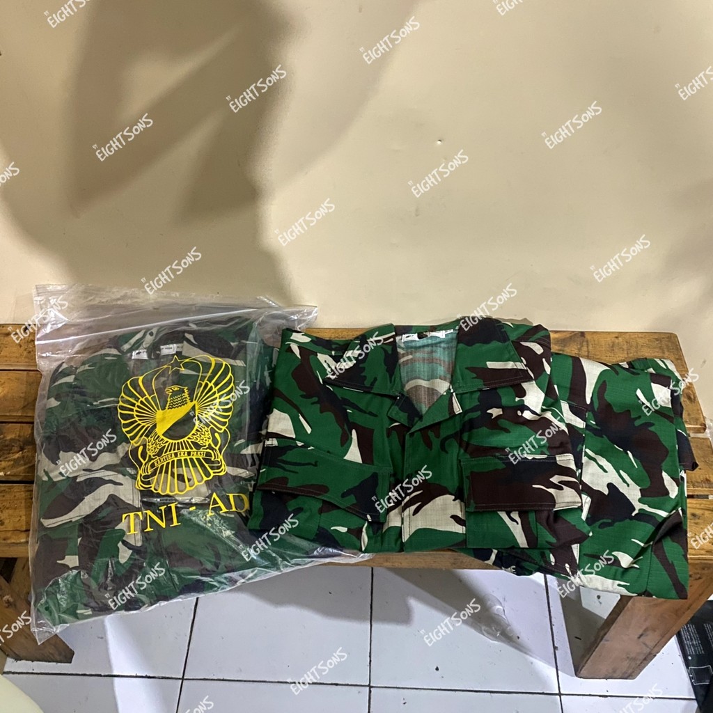 ORI, baju PDL jatah TNI AD. PT.Gajah Mitra Paragon