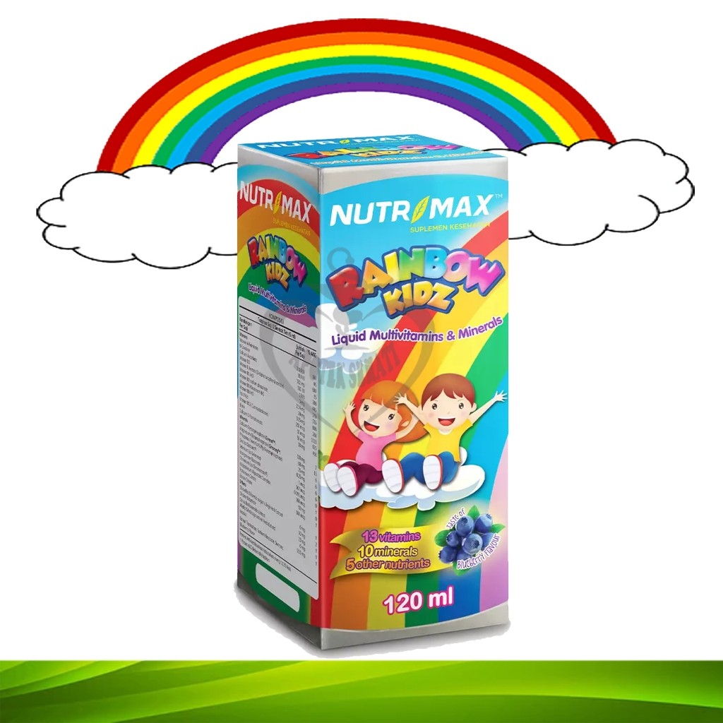 Nutrimax Rainbow Kidz Suplemen Daya Tahan Tubuh Kekebalan Anak Kids