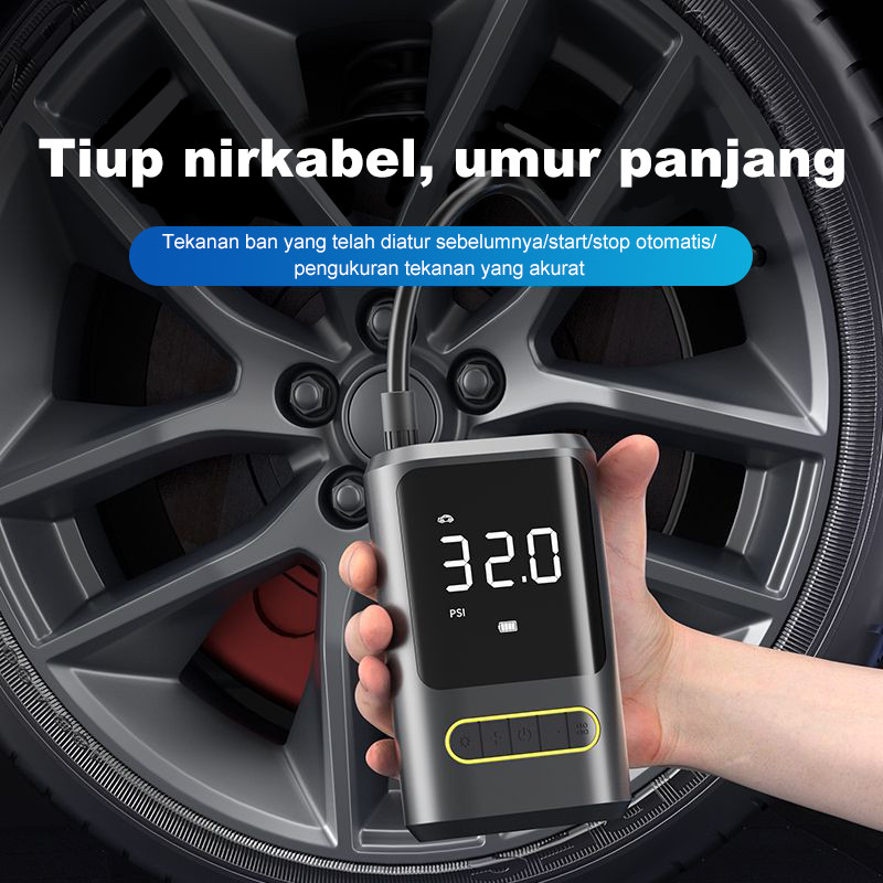 Pompa Ban Mobil Listrik Sepeda Portabel Mini Pompa Ban Mobil Genggam Pompa Udara Genggam