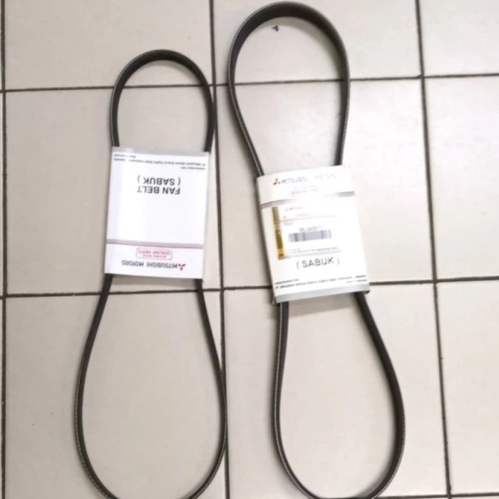fan belt set lancer evo 3 glxi gti van belt ac dinamo power steering - GLXI