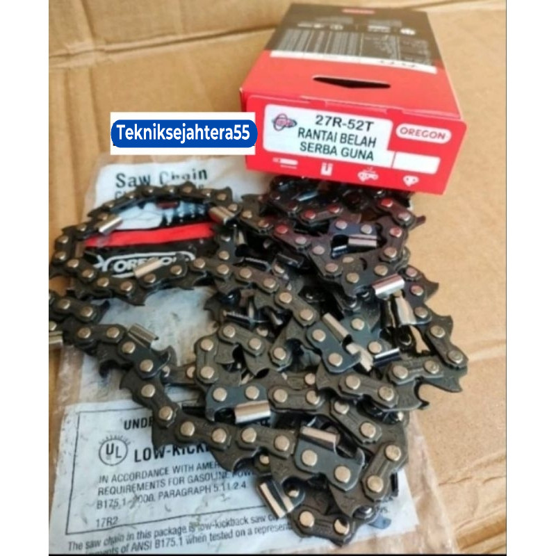 Rantai Oregon Senso 070 Chainsaw Bar 36in 52T 27R Oregon - Teknik Sejahtera
