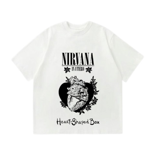 NIRVANA HEART SHAPED BOX TSHIRT COSTUM NORTHENWILD