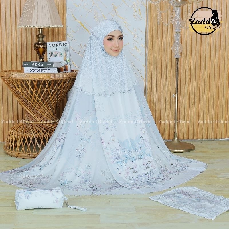 Mukena Sutra Premium Sutra Jumbo Mukena Dewasa Mewah Adem Lembut