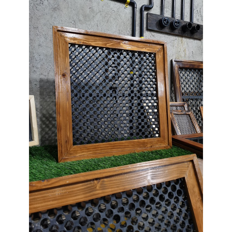 Bingkai Platycerium ukuran 50x50cm - frame platycerium -bingkai tanduk rusa