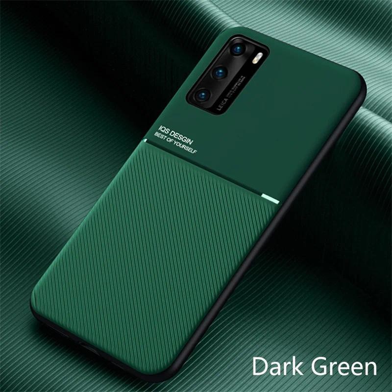 Untuk Huawei P20 P30 P40 Lite Mate 20 30 40 Pro Plus P40Pro Kasus Garis Halus Keras Tekstur Tahan Gu