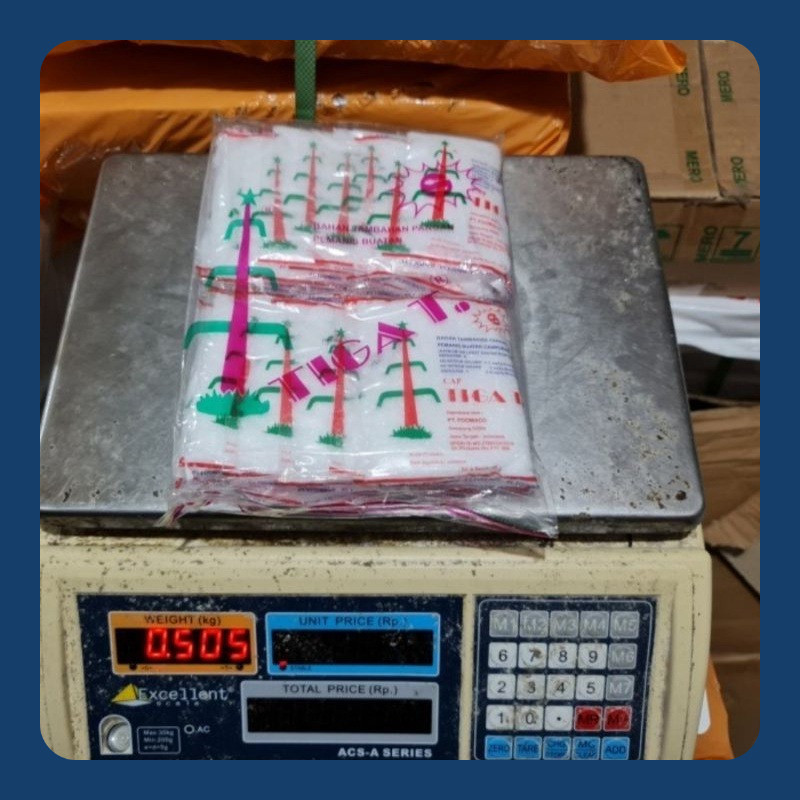 

sodium pemanis buatan Tiga Tebu / natrium siklamat sakarin 1 pak isi 20 pcs