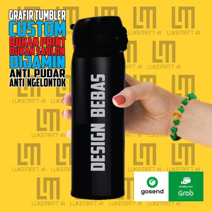 [Promo] Tumbler, Thumbler, Tambler, Thumblr, Tumblr, Botol Air Minum Custom - Polos