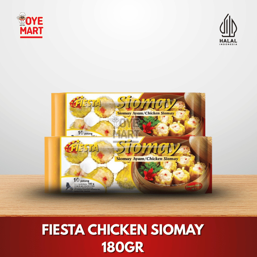 

FIESTA CHICKEN SIOMAY 180GR SIOMAY AYAM
