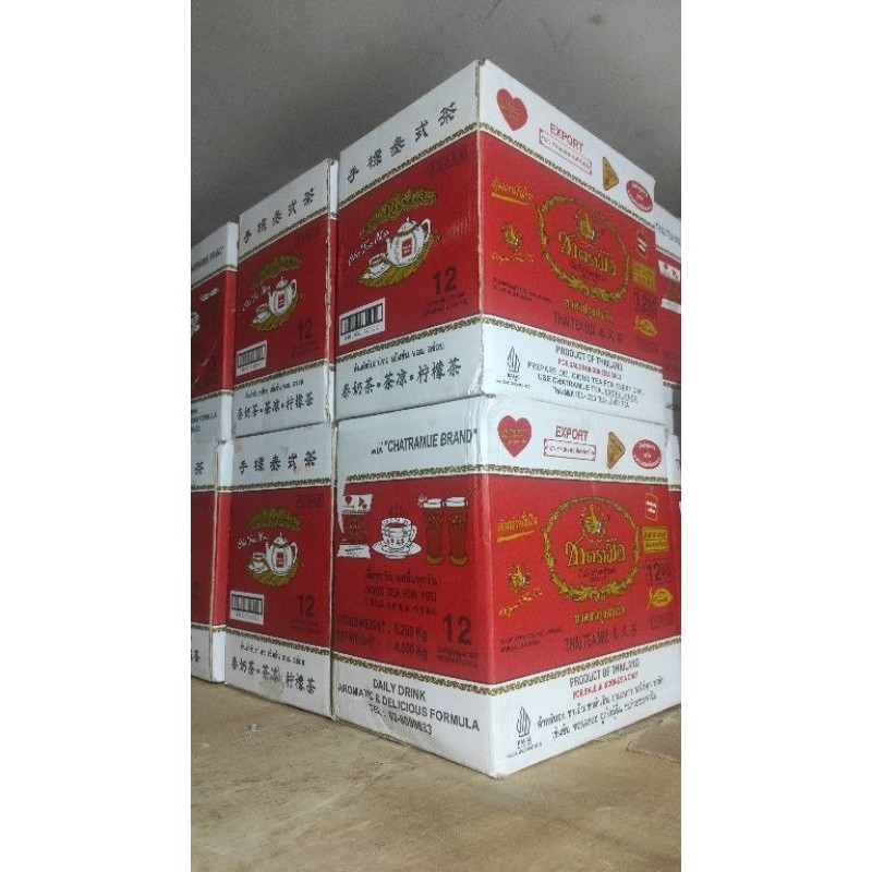 

Thai Tea Chatramue Grosir Karton BPPOM