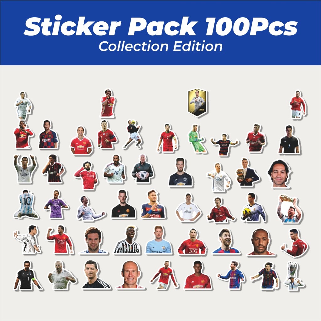 

Hot Stiker Club Football/Sepak Bola Lucu Anti Air Stikers Berperekat Waterproof Sticker Decal Buat Motor Helm Buku Journal Koper Casing HP Laptop Botol Minum